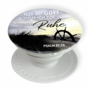 PopSockets: Nur bei gott komme ich zur ruhe (Handyhalter)
