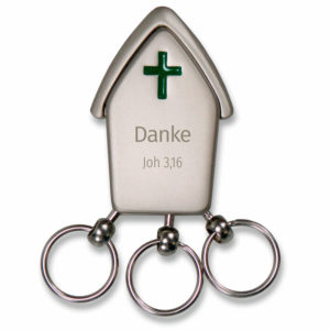 Schlüsselanhänger: Kirche