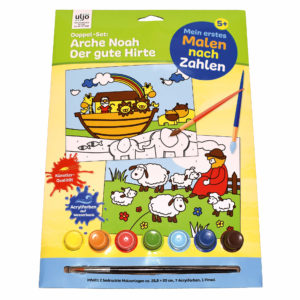 Malen nach Zahlen: Arche Noah/Der gute Hirte (Set)