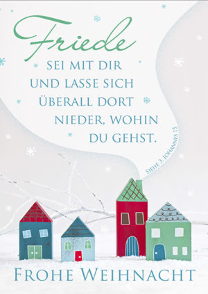 Postkarte: Friede