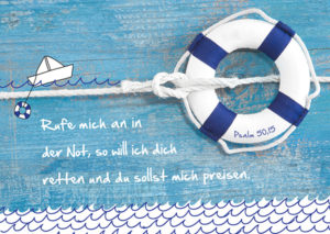 Postkarte: Rufe mich an