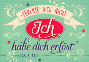 Mini-Karte: Fürchte dich nicht