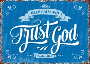 Postkarte: Keep calm (XL)