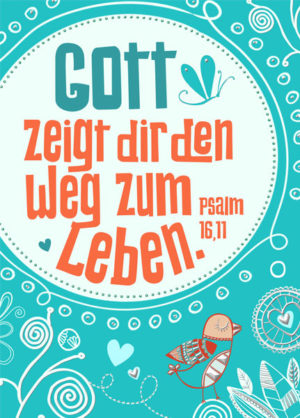 Postkarte: Weg zum Leben (XL)