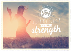 Postkarte: The joy (XL)