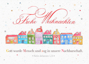 Postkarte: Unsere Nachbarschaft (XL)