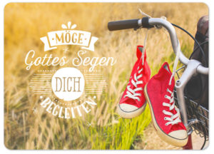 Postkarte: Möge gottes segen dich begleiten (XL)