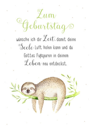 Postkarte: Gottes Fussspuren (XL)