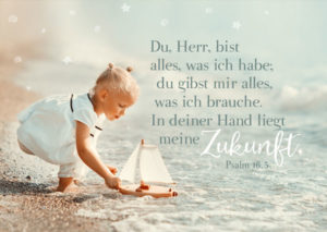 Postkarte: Meine Zukunft