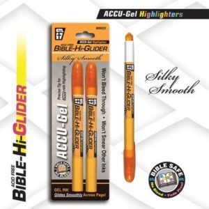 Gel-Bibel-Highlighter 2er Pack (orange)