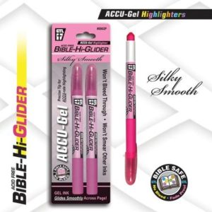 Gel-Bibel-Highlighter 2er Pack (pink)