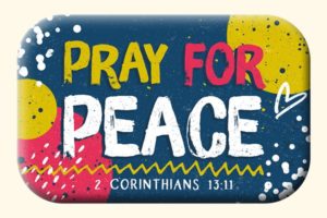 Magnet: Pray for peace