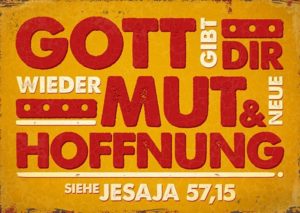 Postkarte: Neue Hoffnung (Vintage)