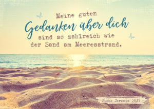 Postkarte: Meine guten Gedanken