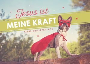 Postkarte: Kraft