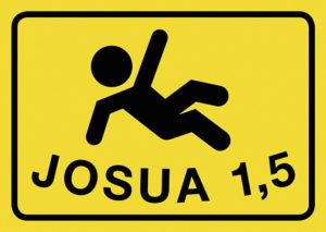 Postkarten: Josua 1,5 (12 Stück)