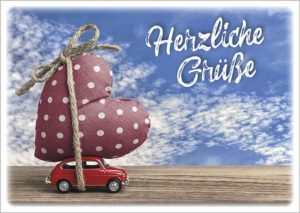 Postkarten: Herzliche Grüsse (12 Stück)