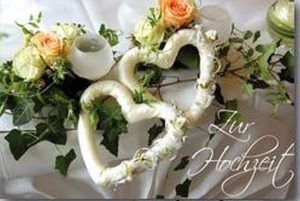 CD-Card: Zur Hochzeit (Motiv Herzen)