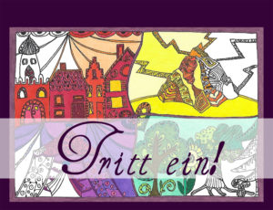 Ausmalbuch: Tritt ein!
