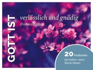 Postkartenset: Gott ist verlässlich und gnädig (20 Stück)