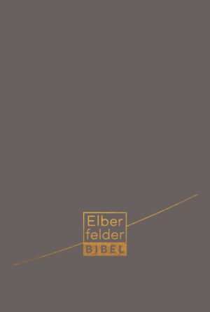 Elberfelder Bibel - Standardausgabe (Leder grau)