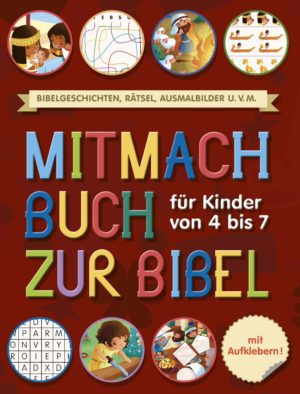 Mitmachbuch zur Bibel für Kinder von 4-7