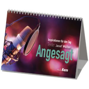 Aufstellbuch: Josef Müller - Angesagt