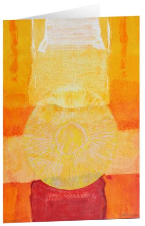 Kunstfaltkarten: Sonnengesang (5 Stück)