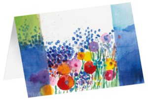 Kunstfaltkarten: Farben des Sommers (5 Stück)