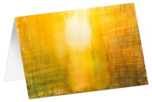 Kunstfaltkarten: Abendlicht (5 Stück)