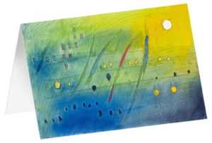 Kunstfaltkarten: Takt (5 Stück)