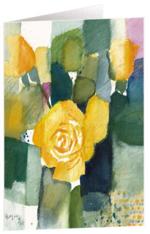 Faltkarte: Rosen