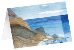 Kunstfaltkarten: El Hierro (5 Stück)