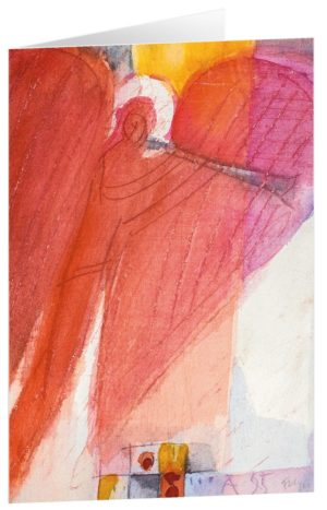 Kunstfaltkarten: Engelsklang (5 Stück)