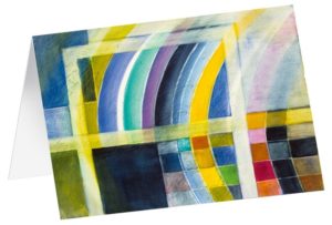 Kunstfaltkarten: Fesselnde Farben (5 Stück)