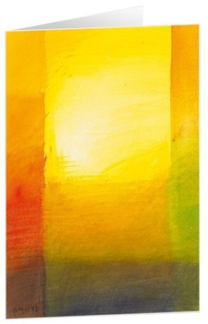 Faltkarte: Sonnenlicht