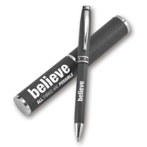 Kugelschreiber: Believe all things are possible (schwarz)