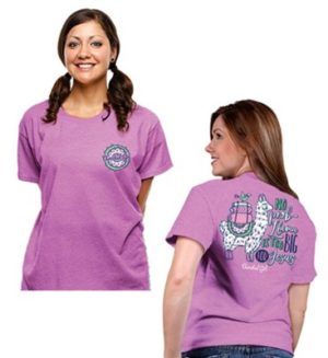 T-Shirt: No Prob Llama Is Too Big For Jesus Tee, Heather Radiant Orchid (3XL)