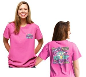 T-Shirt: He Counts the Stars, Camper, Shirt, Azalea (M)