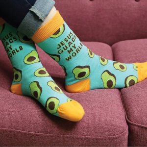 Socken: Jesus Guacs My World