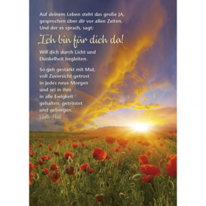 Postkarten: Auf deinem Leben (4 Stück)