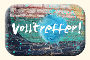Magnet: Volltreffer (bunt)
