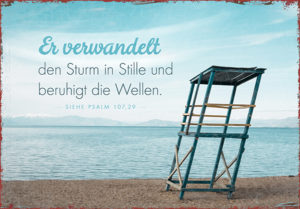Metallschild: Er verwandelt
