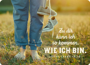 Postkarte: Wie ich bin (XL)