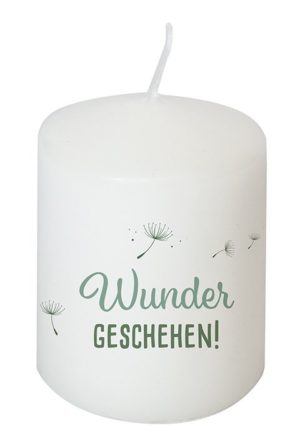 Kerze: Wunder geschehen