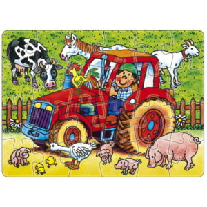 Mini-Puzzle: Lutz Mauder - Bauernhof (24 Teile)
