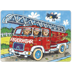 Mini-Puzzle: Lutz Mauder - Feuerwehr (24 Teile)