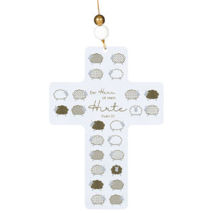 Kreuz: Psalm 23 - Gold-Edition (Glas)