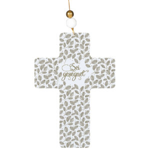 Kreuz: Sei gesegnet - Gold-Edition (Glas)