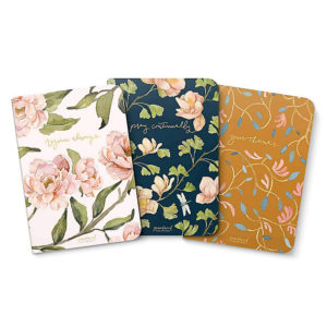 Ruth Chou Simons - GraceLaced Lined Notebooks: Rejoice - Pray - Love (3 Stück)